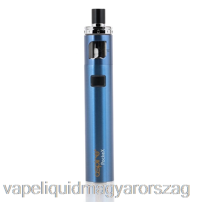 Aspire Pockex Aio Starter Kit Blue Vape Liquid